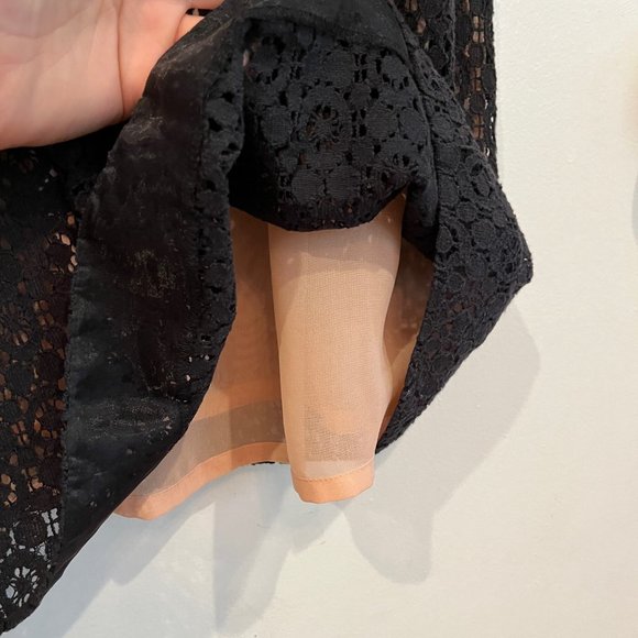 J. Crew lace sheath dress, navy, size 4 - Picture 6 of 6